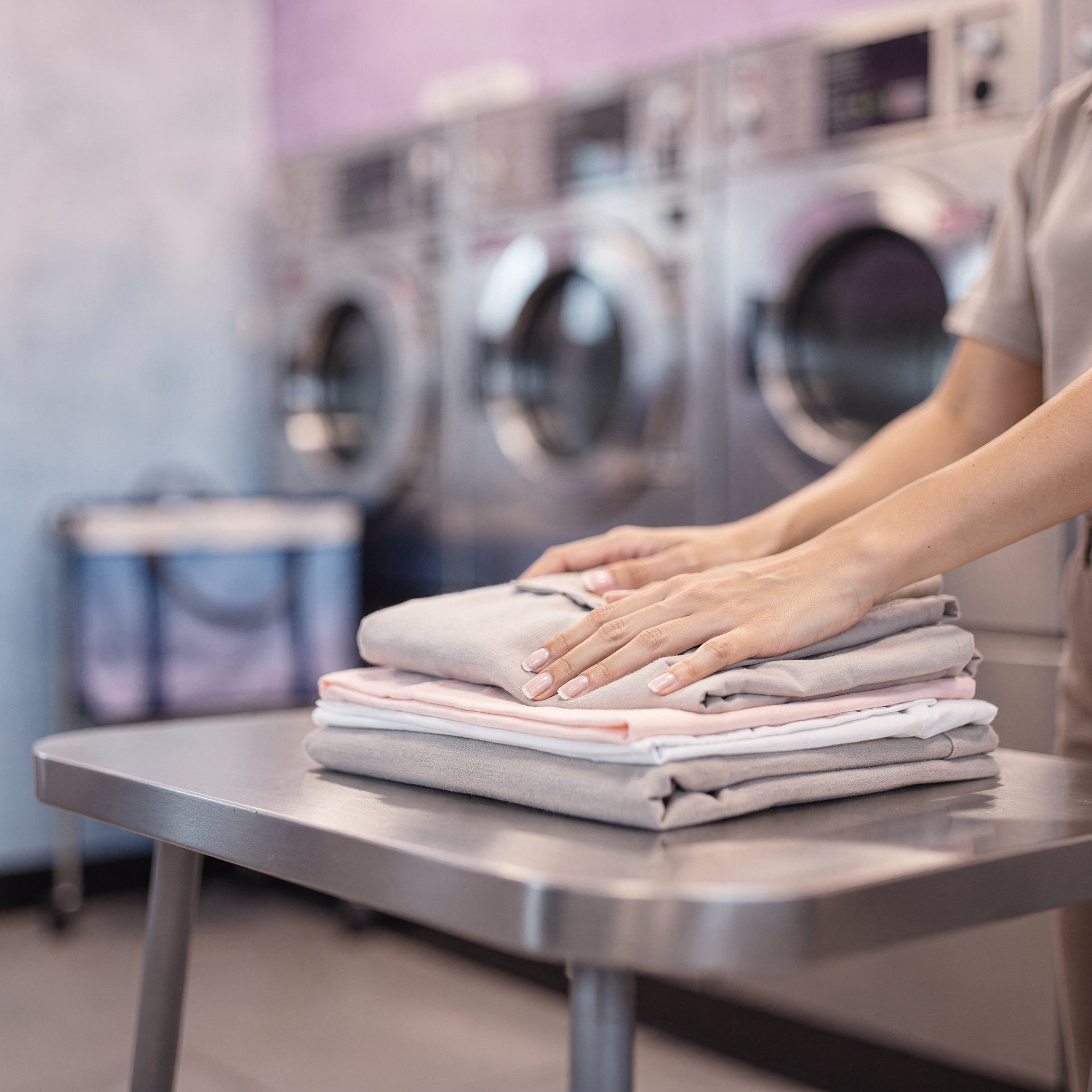 We wash and fold your laundry