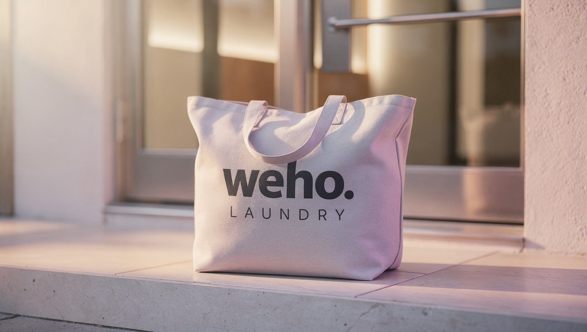 Clean laundry delivered back to your door